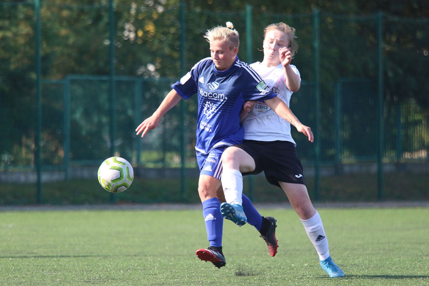 Stomilanki Olsztyn przegrały na olsztyńskich Dajtkach 0:4. Fot. Paweł Piekutowski.