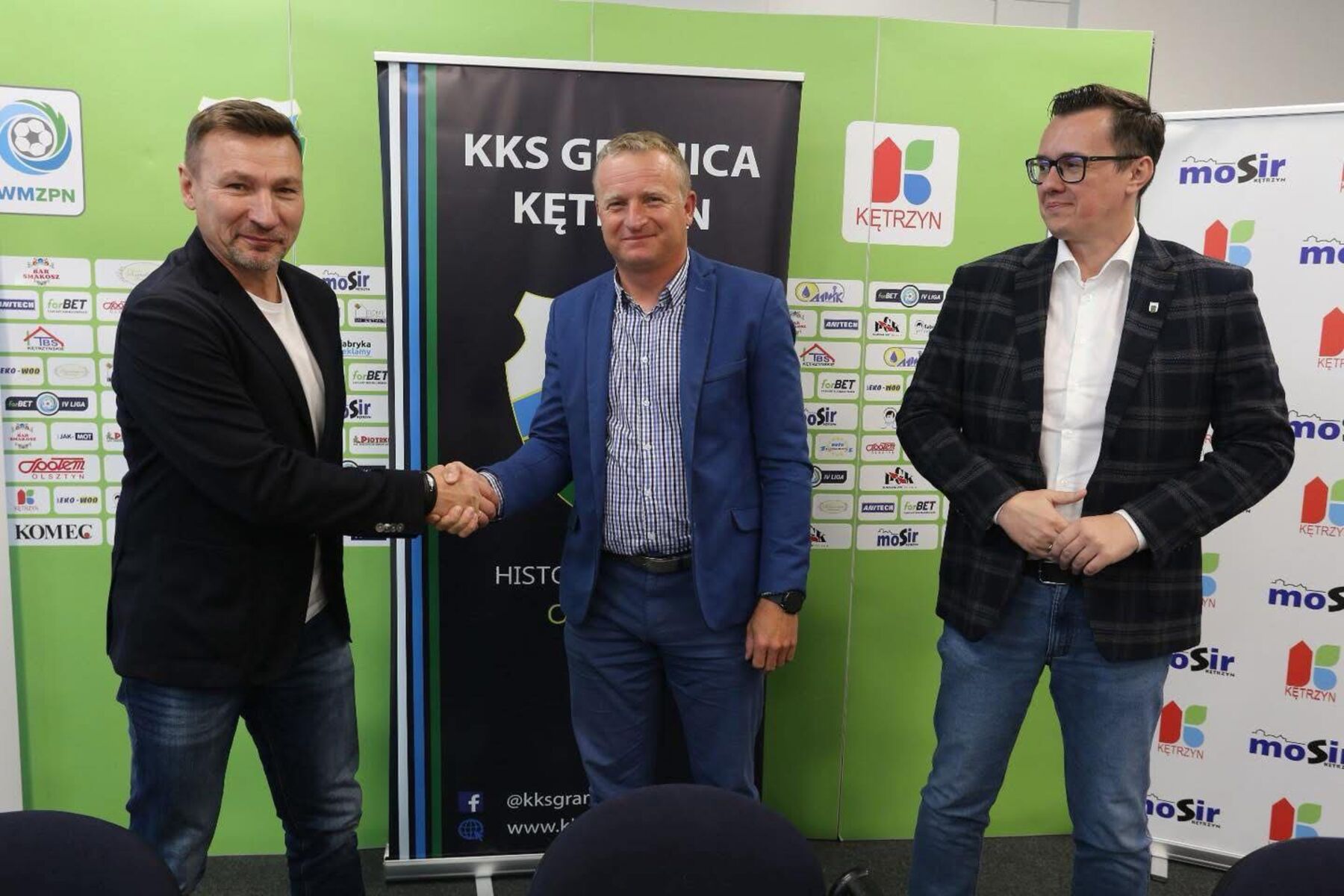 Mariusz Niedziółka nowym trenerem Granicy Kętrzyn. Fot. KKS Granica Kętrzyn