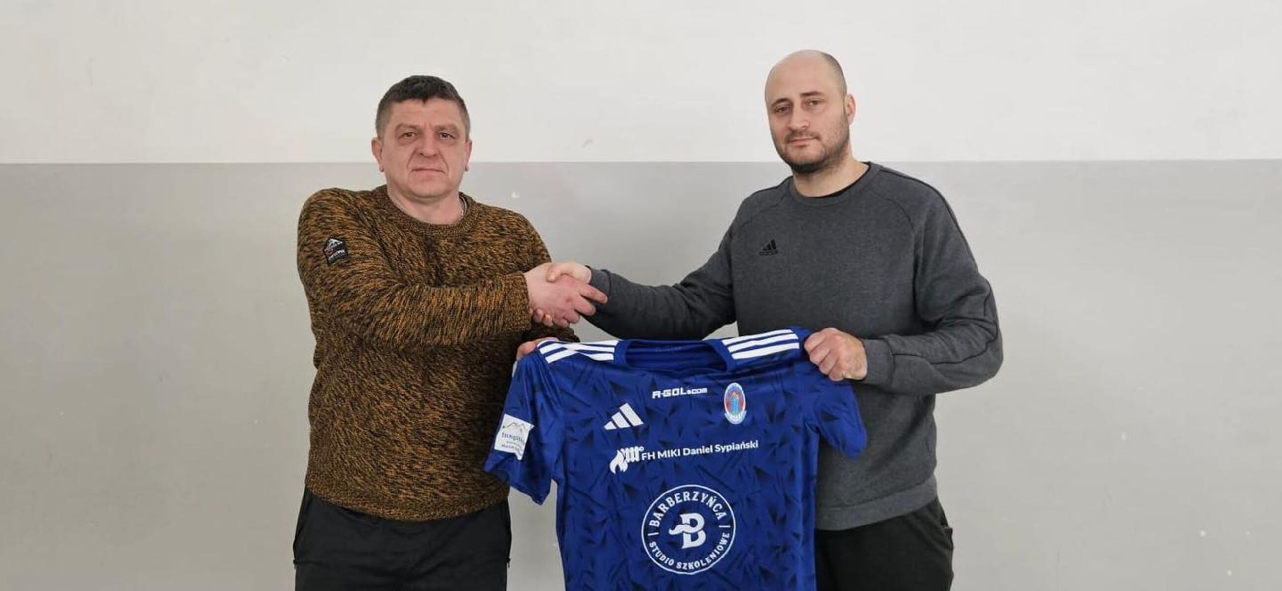 Andrzej Ukleja trenerem Błękitnych Pasym. Fot. Błękitni Pasym