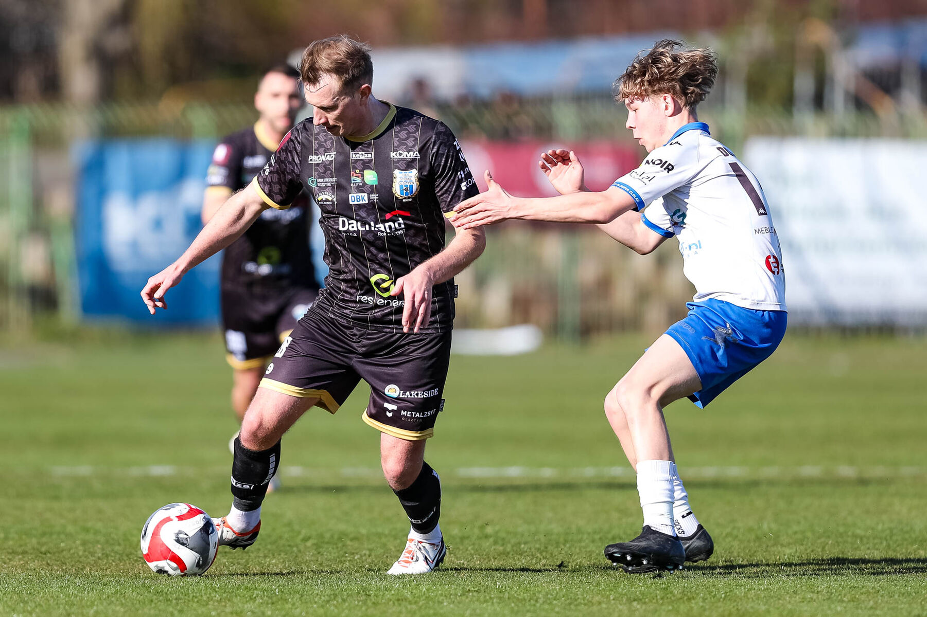 Stomil Olsztyn wygrał 1:0 z Olimpią II Elbląg. Fot. Łukasz Kozłowski