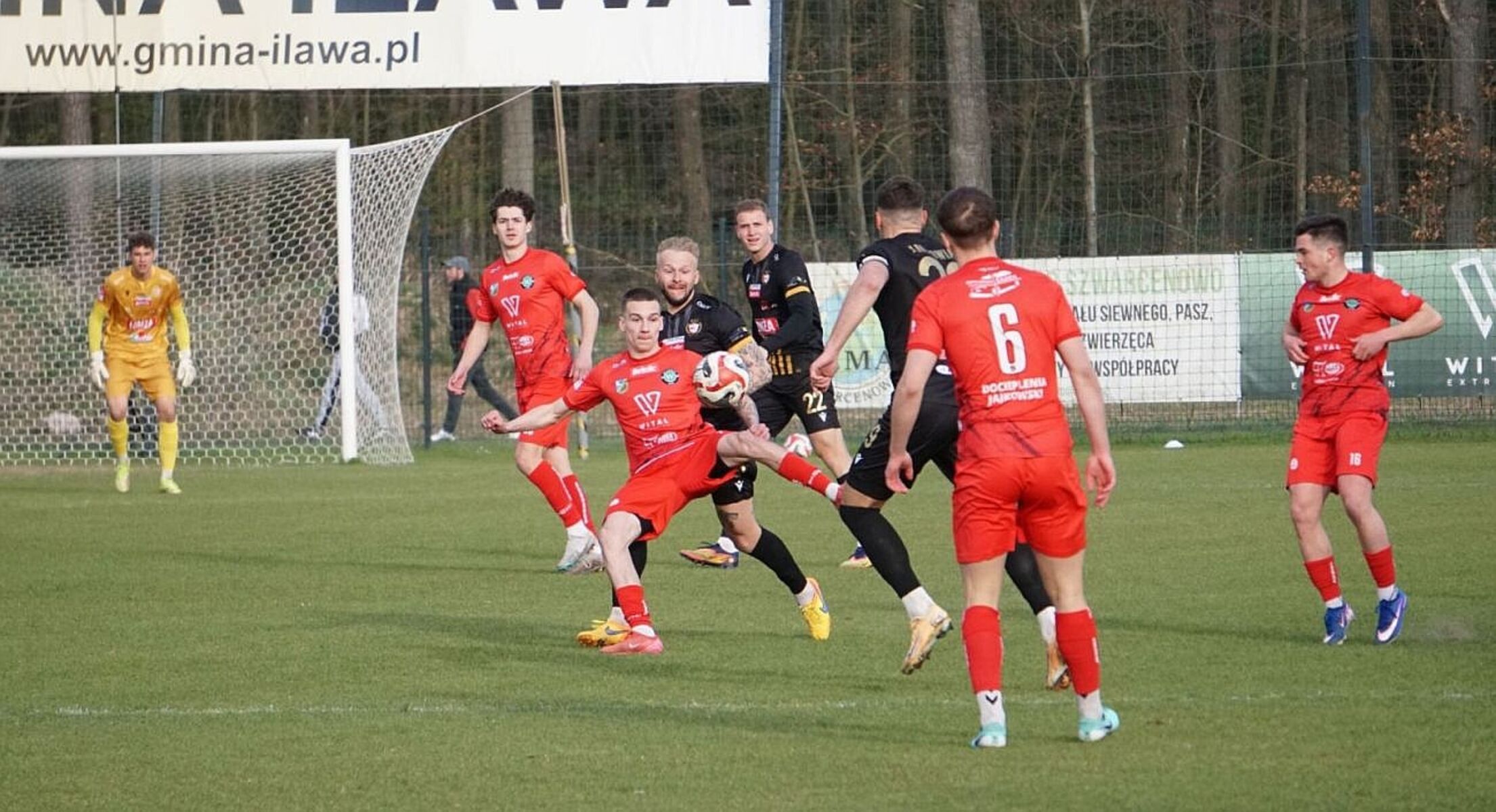 GKS Wikielec przegrał z ŁKS-em Łomża. Fot. gkswikielec.pl