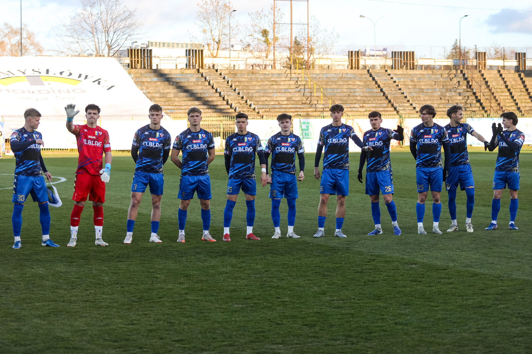 Porażka Olimpii Elbląg. Fot. Łukasz Kozłowski