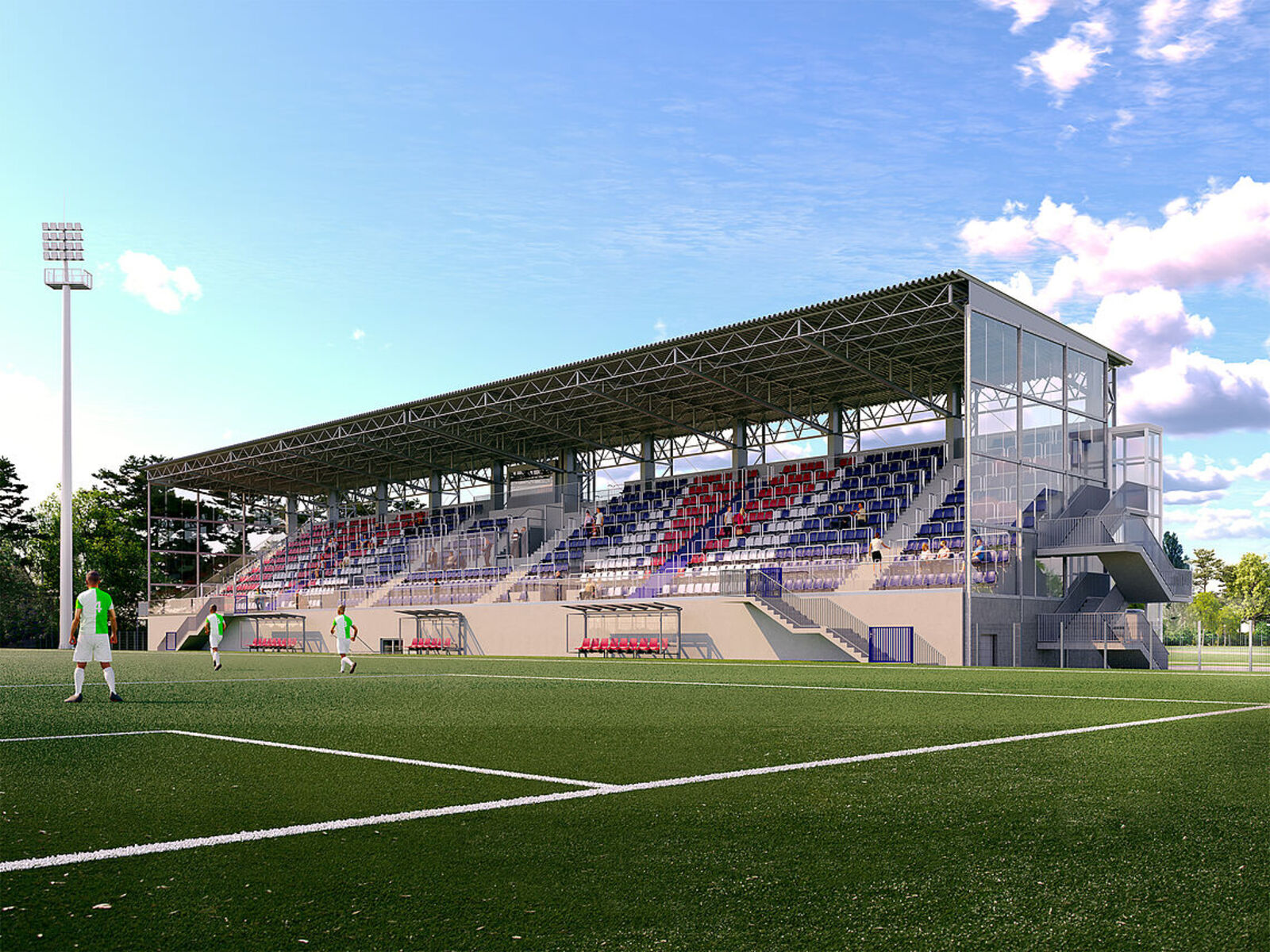 Warmia Olsztyn będzie miała nowy stadion. Fot. olsztyn.eu